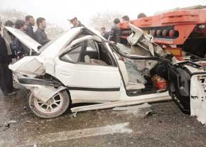 رتبه عجیب ایران در تلفات رانندگی