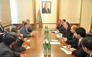 دیدار وگفتگوی وزیر خارجه جمهوری آذربایجان با استاندار آذربایجان شرقی