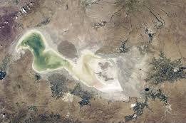 تصویری تکان دهنده از دریاچه ارومیه!