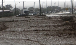 بارش ۵۰ میلی‌متر باران طی ۲ ساعت در شبستر/ آبگرفتگی ۳۰۰ خانه در مناطق شهری و روستایی