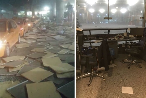 دو انفجار قدرتمند فرودگاه آتاتورک استانبول را به لرزه درآورد/دستکم ۴۰ نفر زخمی شده‌اند