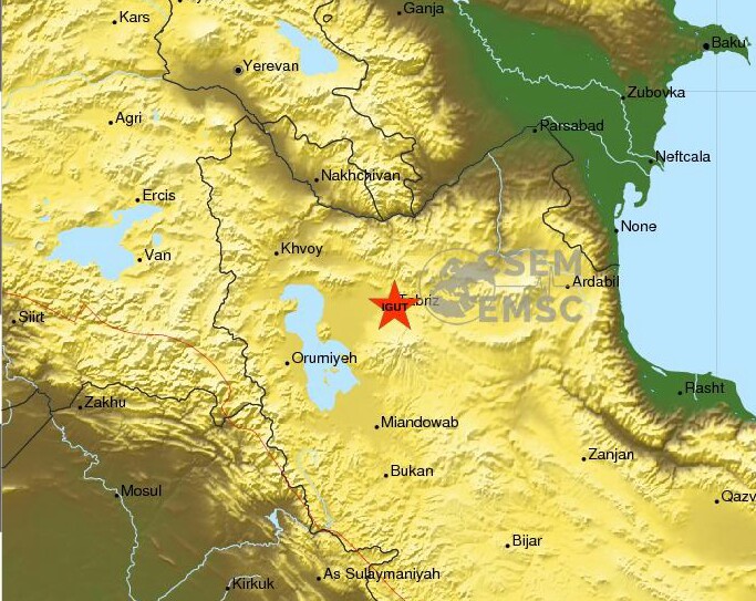 زلزله ۳.۷ ریشتری تبریز را لرزاند