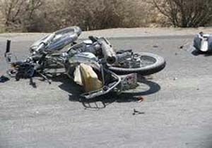 برخورد مرگبار موتورسیکلت با دو خودرو در جاده تبریز-آذرشهر