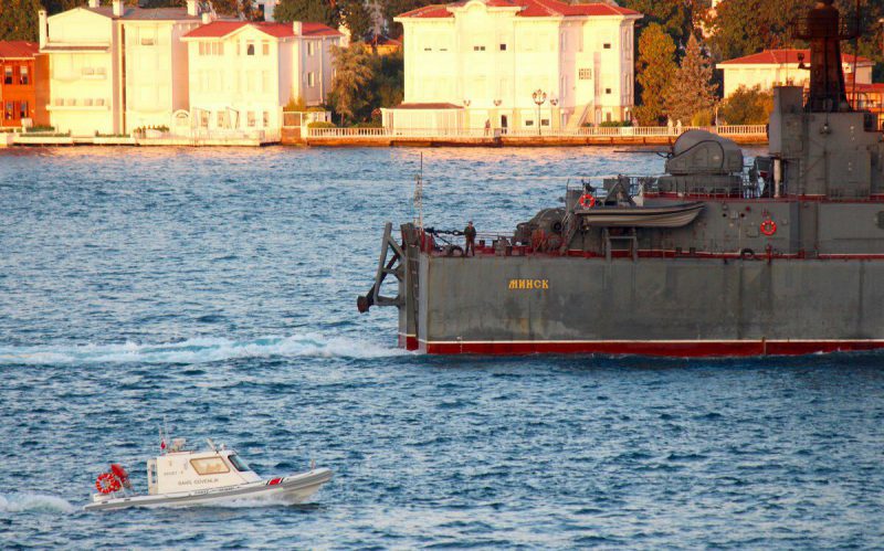 وقتی ترکیه کشتی روسها را اسکورت می کند(+ تصویر)