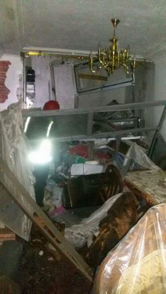نشت گاز شهری حادثه آفرید/انفجار یک واحد مسکونی در مارالان تبریز(عکس)