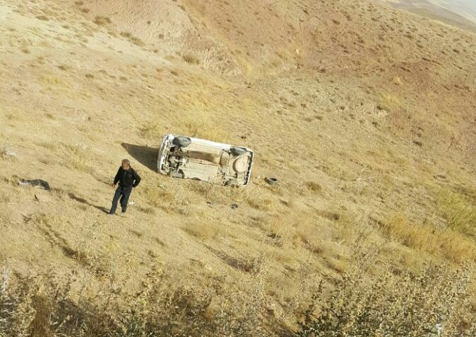 سقوط خودرو به دره در محور مراغه-هشترود ۲ کشته برجای گذاشت