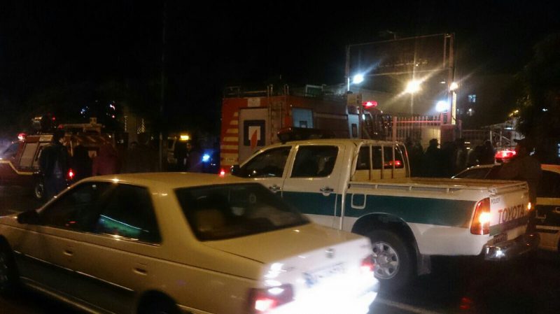 انفجار در مرکز بهداشت تبریز به علت نشت گاز/مردم وحشت زده به خیابان ها ریختند(+عکس)