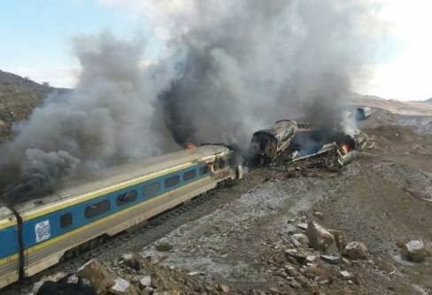 مقصر اصلی حادثه قطار تبریز-مشهد مشخص شد