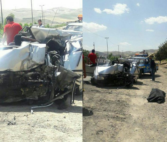 جنگ جاده های مرگ با ارابه های آهنین/۴ کشته در ۳ سانحه رانندگی در استان