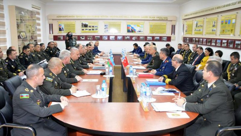 آغاز دهمین اجلاس همکاری نظامی ترکیه-آذربایجان در باکو