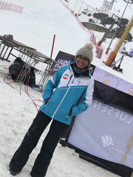 پارمیس علیزاده دختر ۱۷ ساله تبریزی به تیم ملی اسکی ایران دعوت شد