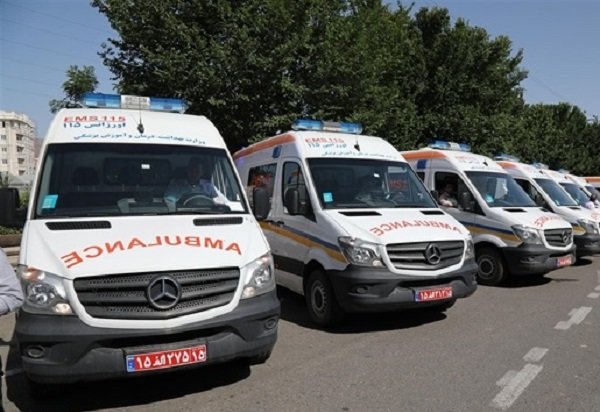 خدمات ویژه اورژانس به افراد مشکوک به کرونا در تبریز