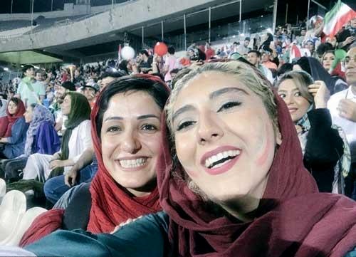 بانوان ایرانی پس از ۳۷ سال به ورزشگاه راه یافتند