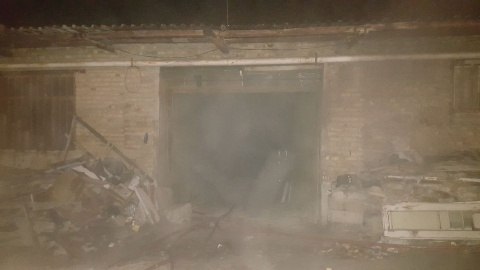 آتش‌سوزی کارگاه چوب‌‌بری در جاده «تبریز – آذرشهر»