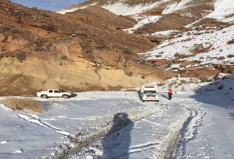 نجات مادر باردار در یکی از روستاهای شهرستان «چاراویماق»