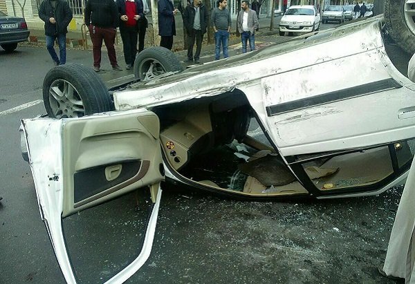 تصادف خودروی حامل امام جمعه جلفا/ حجت‎الاسلام «سنجری» مصدوم شد