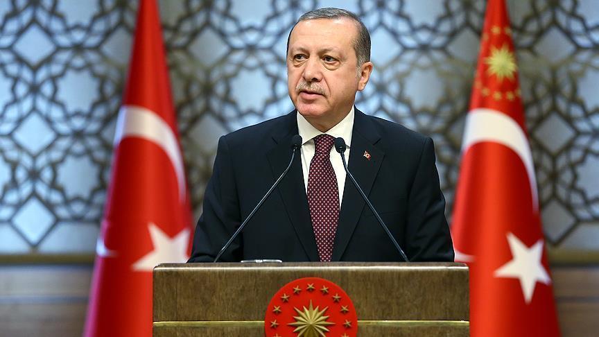اردوغان: مقدمات عملیات در شرق فرات تکمیل شده است
