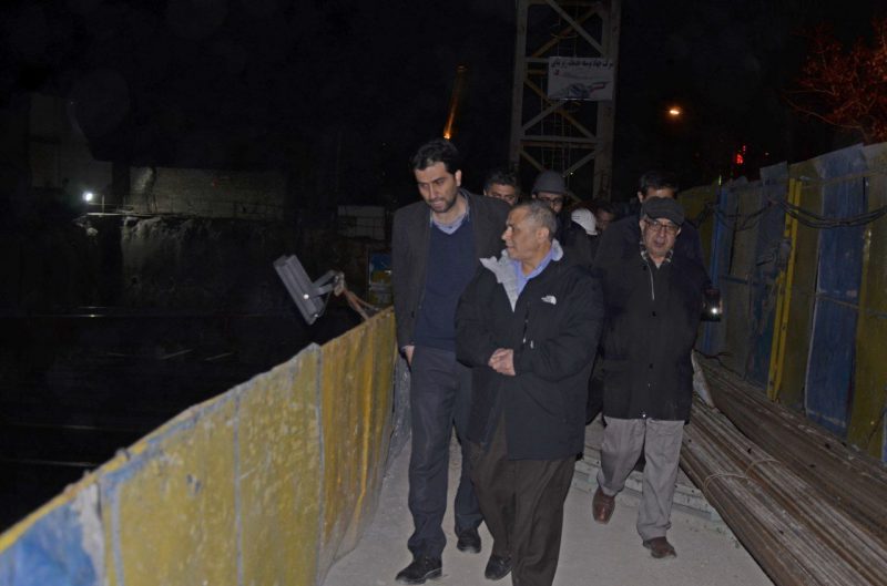 عملیات عمرانی مترو تبریز به صورت شبانه‌روزی در حال انجام است