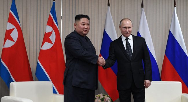جزئیات دیدار پوتین و رهبر کره شمالی (عکس)