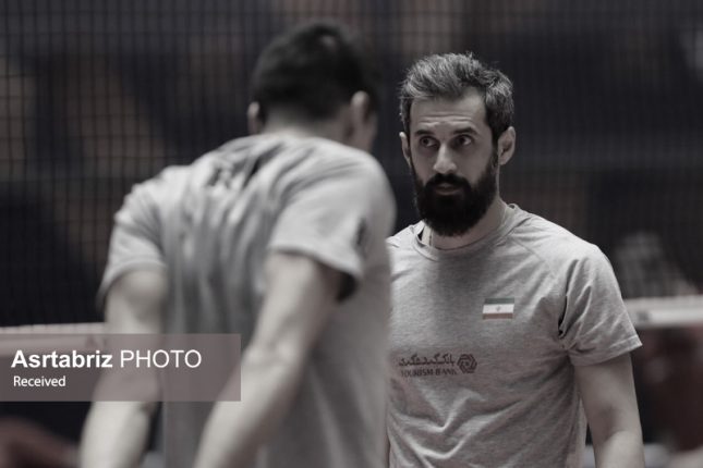 دیدار تیم های ملی والیبال ایران و پرتغال در اردبیل