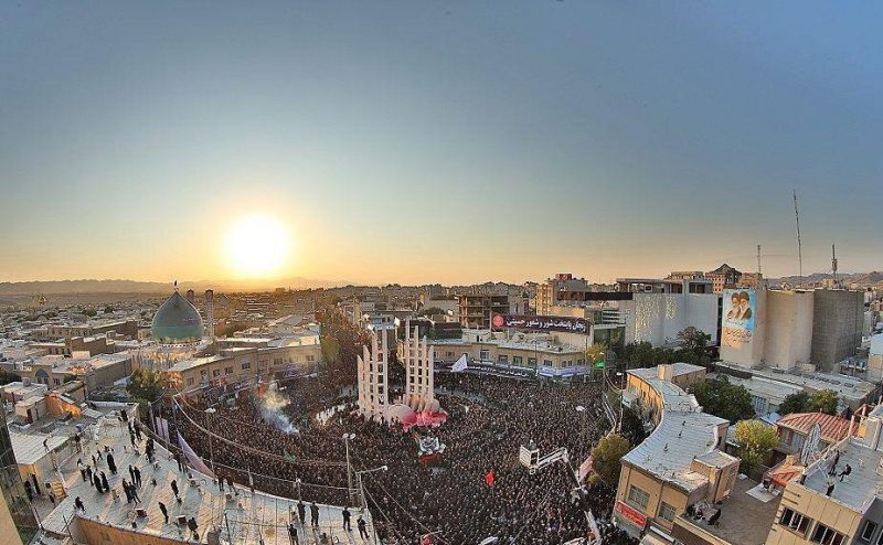 اجتماع بی&zwnj;نظیر &zwnj;عاشقان شور حسینی در &zwnj;زنجان برگزار شد