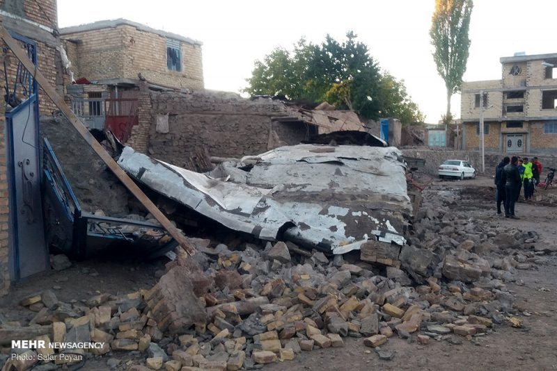 تخریب ۱۰۰ درصدی ۳۰ واحد مسکونی در روستای ورنکش