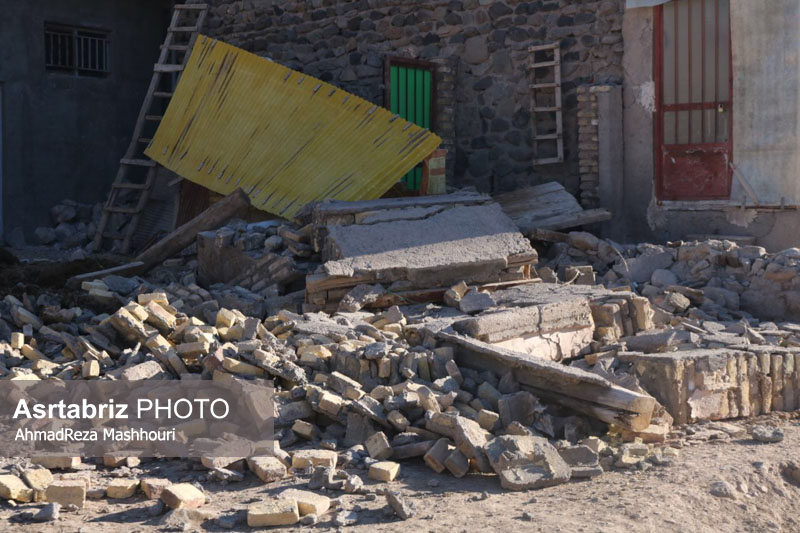 تصاویر جابجایی پوسته زمین در اثر زلزله آذربایجان‌شرقی