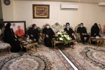 حضور امام جمعه و شهردار تبریز در منزل زنده‌یاد قلی‌زاده