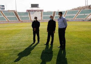 بازدید مدیرعامل تراکتور از ورزشگاه یادگار امام
