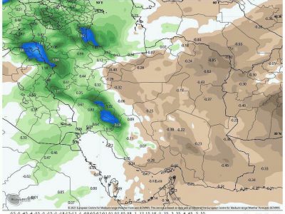 پیش‌بینی بارش برف و باران از اواخر هفته در استان