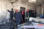 نشت و انفجار گاز شهری در تبریز