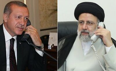 تماس تلفنی اردوغان با رئیسی