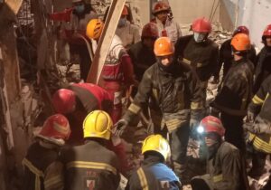 کشف مواد محترقه در محل انفجار ساختمان مسکونی در تبریز