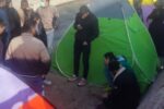مرگ خاموش زوج جوان در داخل چادر مسافرتی