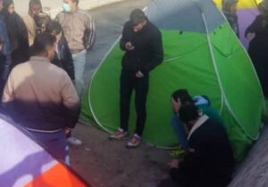 مرگ خاموش زوج جوان در داخل چادر مسافرتی