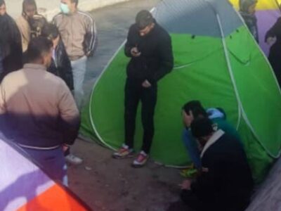 مرگ خاموش زوج جوان در داخل چادر مسافرتی