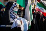 تجمع مردم تبریز در حمایت از غزه