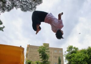 برگزاری نخستین گردهمایی پارکورکاران توسط شهرداری منطقه ۶ تبریز