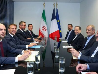 دیدار پزشکیان و مکرون در نیویورک