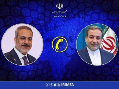 رایزنی «فیدان» و «عراقچی» در مورد تحولات اخیر ترکیه و منطقه