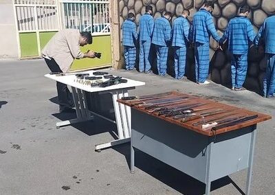 دستگیری ۱۴ نفر از اراذل و اوباش تبریز