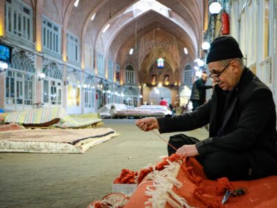 جریان زندگی در بازار تبریز