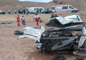 ۳ فوتی و ۹ مصدوم در تصادف جاده اهر تبریز