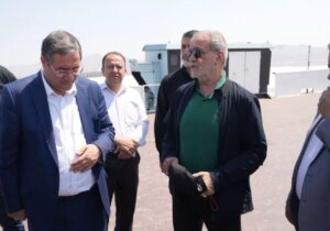 پزشکیان از دریاچه ارومیه بازدید کرد