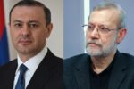 رایزنی دبیر شورای امنیت ملی ارمنستان با علی لاریجانی