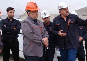 ارزیابان ایمیدرو از مجتمع مس سونگون بازدید کردند