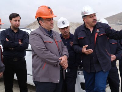 ارزیابان ایمیدرو از مجتمع مس سونگون بازدید کردند