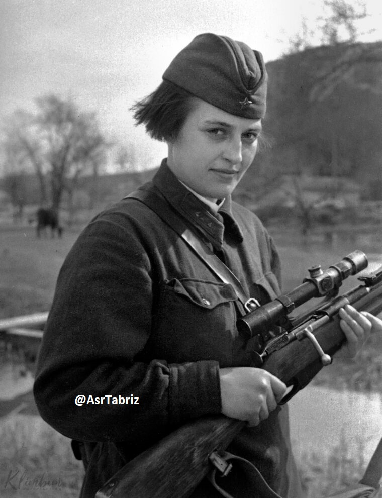 لودمیلا پاولیچنکو بهترین تک تیرانداز زن جهان