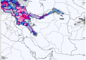 ورود سامانه بارشی جدید به کشور از دوشنبه