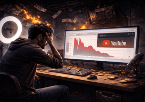 سقوط ۹۰ درصدی درآمد تولیدکنندگان محتوا در یوتیوب